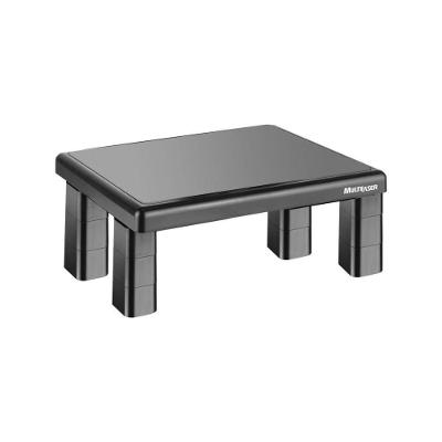 Suporte para Monitor Quadrado AC125 com Ajuste de Altura e Design Compacto Preto Multi