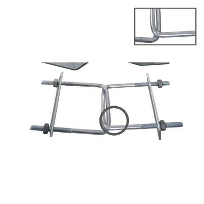 Suporte para Antena Dimatix 313-BF para Instalação Fixa com Design Robusto e Resistente Acabamento Cromo