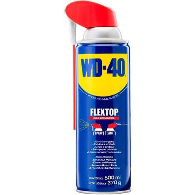 Lubrificante Desengripante Aerosol 500ML Flex Top Spray Multiuso WD40