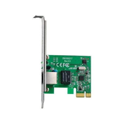 Placa de Rede Pcie 10-100-1000 Tg-3468 1 Porta Lan Wake-On-Lan Baixo Perfil Tp-Link