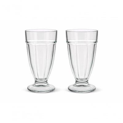 Conjunto 2 Taças de Vidro Luxor 310ML Resistente Transparente Fratelli