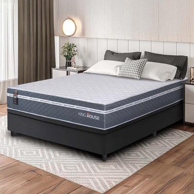Cama Box Baú Cairo Molas Ensacadas Casal 138x188 King House