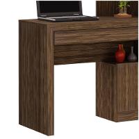 Estante Escrivaninha 1 Porta 2 Gavetas Me4143 Nogal - 9