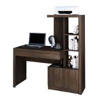 Estante Escrivaninha 1 Porta 2 Gavetas Me4143 Rústico - 1