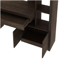 Estante Escrivaninha 1 Porta 2 Gavetas Me4143 Rústico - 3