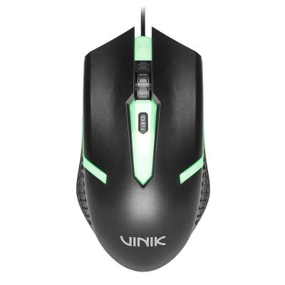 Mouse Gamer Vinik Amani 1500 DPI Ajustável com LED RGB Preto