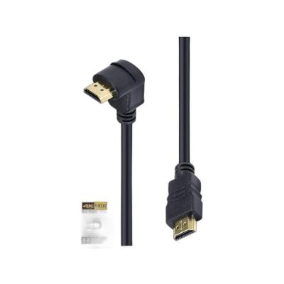 Cabo HDMI H2090-3 2.0 Macho 4K Ultra HD 3D 1 Conector 90 graus  3M Vinik