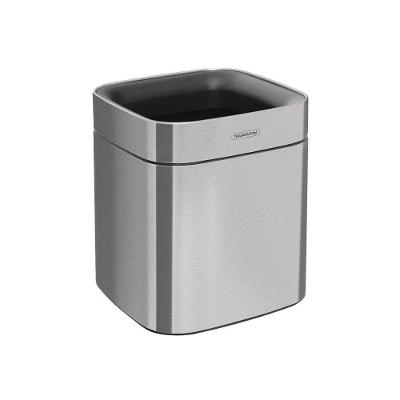 Lixeira Square 8L Aço Inox sem Tampa com Balde Removível Inox Tramontina