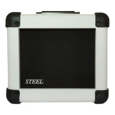 Amplificador Combo para Guitarra Steel 20 com 15W RMS e Design Compacto Branco Performance Sound