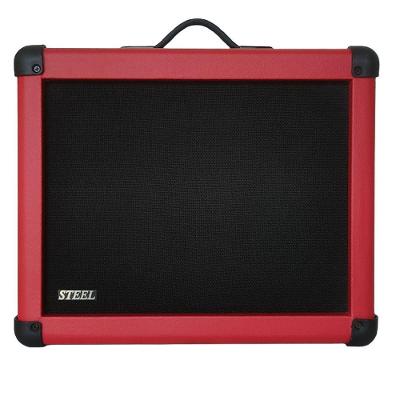 Amplificador de Guitarra Steel 70 50W RMS Clean e Crunch Vermelho E-sound