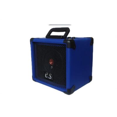 Caixa De Som E-sound Rd 180 30w Rms Bluetooth Woofer Azul Com Radio 127/220v