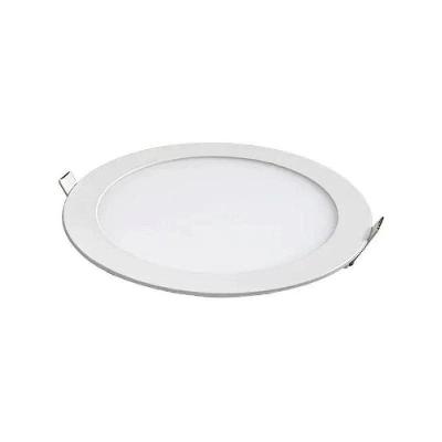Painel de LED Redondo Embutir 18W 3000K Bivolt Foxlux