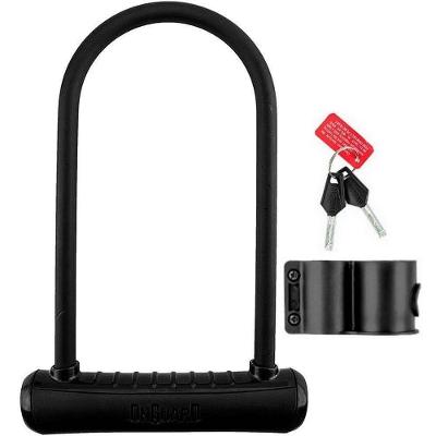 Cadeado Neons U-Lock 8153 com Parafuso Duplo e Cilindro Z-Kay Preto On Guard