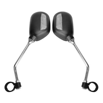 Espelho Retrovisor JY-102 com Ajuste Prático e Refletivos Preto Absolute