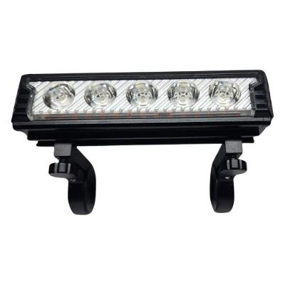 Farol Bike TG3 20000 Lumens 5 Leds Alumínio Bateria 10000MAH Preto Baisk