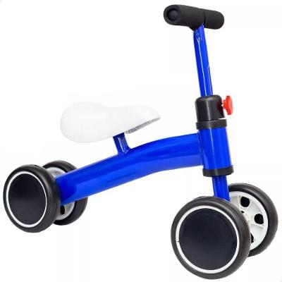 Bicicleta Infantil de Equilíbrio sem Pedal Modelo 4 Rodas com Estabilidade e Desenvolvimento Motor