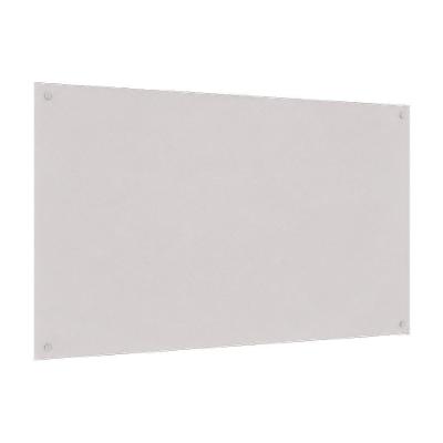Painel Cabeceira Solteiro Essenz para Embutir MDF Estofada em BP Branco Luciane Móveis