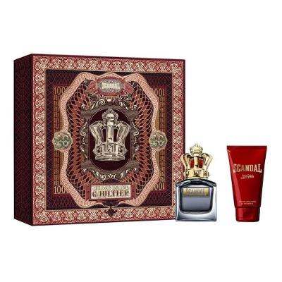 Kit Perfume Scandal Pour Homme Edt Masculino Oriental Amadeirado 50ML + Sg 75ML Jean Paul Gaultier