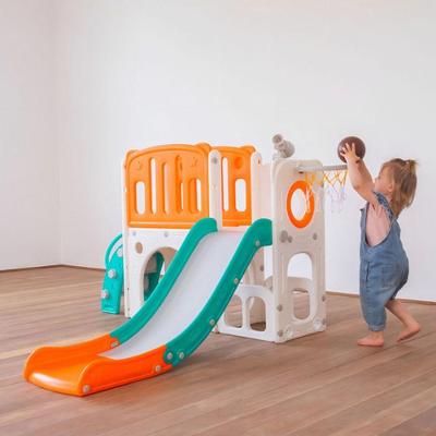 Playground Infantil Mini Mundo ALCH5046 1 a 4 Anos Plástico Rotomoldado com Escorregador e Luneta