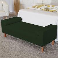Recamier Baú Félix Solteiro 160 Cm Suede - Doce Sonho Móveis Verde - 7