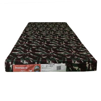 Colchonete de Camping Colchão Portátil Solteiro Espuma D20 4x88x188cm Mobigu