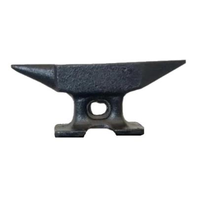 Bigorna Bigorninha de Ferro Fundido Pequena 3,8x9,5cm Preto Fundição Alfa
