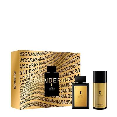 Kit The Golden Secret Masculino Eau de Toilette Aromático Especiado 100ML Antonio Banderas