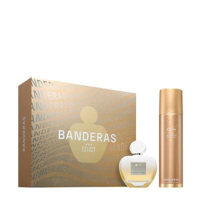 Kit Perfume Her Golden Secret Feminino Eau de Toilette 80ML + Desodorante 150ML Antonio Banderas