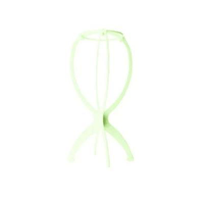 Kit 5 Suporte Dobrável para Peruca Descanso Secagem Natural Plástico Verde OEM