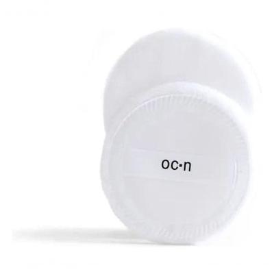 Esponja de Maquiagem para Pó Compacto Cotton Puff com Aplicação Suave e Acabamento Aveludado Oceane