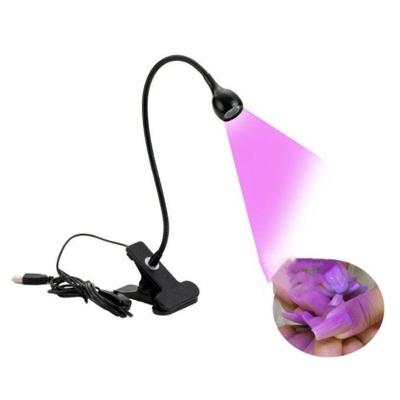 Luminária UV de Mesa Zem para Manicure Secagem Rápida LED com Garra Roxo OEM