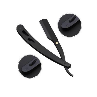 Navalhete Aço Preto Resistente e Elegânte com Corte Preciso Preto World Barber