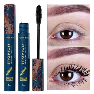 Máscara para Cílios Trópico Power Volume com Efeito Volumoso e Aplicação Potente Preto Ruby Rose