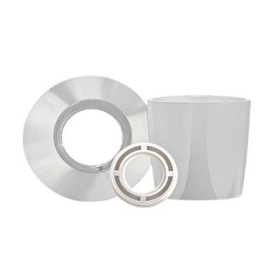 Acabamento Completo para Registro C50 em Abs Branco para Instalações Hidráulicas Pádova