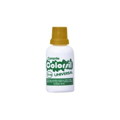 Corante Líquido Universal para Pintura de Paredes e Artesanato Ocre Colorsil