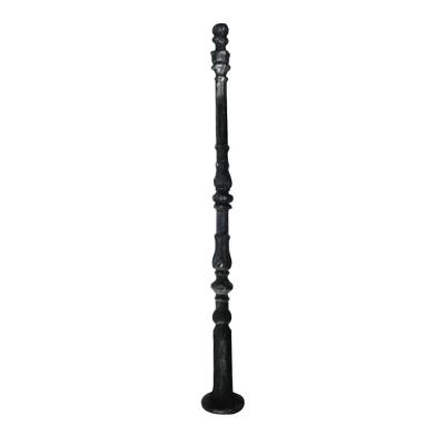 Coluna para Grade de Sacada e Varanda N02 Ferro Fundido 91x10cm Fundição Unicláudio