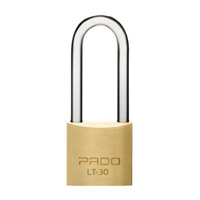 Cadeado de Haste Longa Pado E-35 Latão 35-50mm com Dupla Trava e Disco de Segurança
