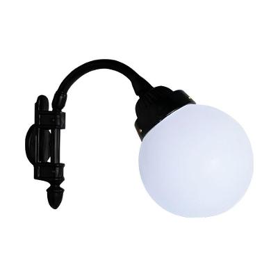 Luminária para Jardim Dinamarca com Braço Externa e Interna Alumínio 42cm Luminárias N. Sra. da Guia