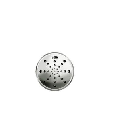 Grelha Redonda Inox 150mm Padova para Ralo com Escoamento de Água e Acabamento Pádova