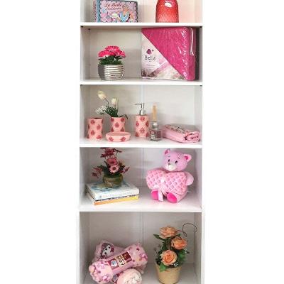 Expositor Colméia Armário Arara Balcão Loja Roupa 9 Peças