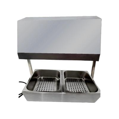 Conservador de Alimentos e Frituras 2 Cubas CFS2-220V-STM 500W 10kg 220V Stevan Metal
