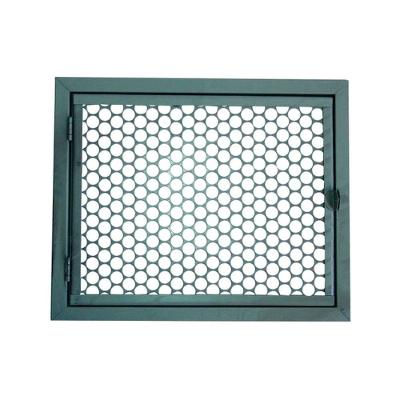 Quadro para Hidrômetro 1500STE em Chapa de Aço 40x60cm Preto Santa Edwirges