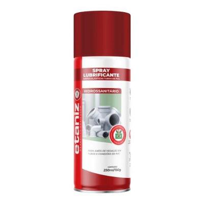 Spray Lubrificante Hidrossanitário 250ml para Manutenção de Tubulações Etaniz