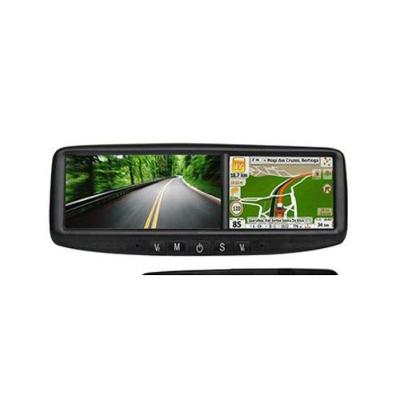 Espelho Retrovisor com Monitor para Carro OM43GPS-C 4,3 Polegadas com GPS e Bluetooth Orbe do Brasil