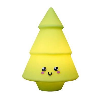 Luminária Árvore de Natal Kawaii Iluminada em Polietileno Verde Bivolt Desembrulha