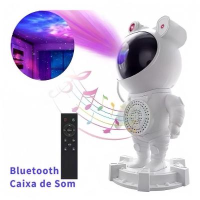 Luminária Projetor de Galáxia Estação com B com Efeitos de Nebulosas e Laser Branco OEM
