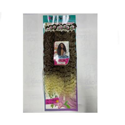 Mecha de Cabelo Bio Vegetal Bela Garota para Penteados 9 Telas T4-613 Castanho-loiro OEM