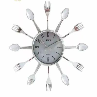 Relógio de Parede Estilo Retrô Decorativo para Cozinha com Design Elegante Elegante