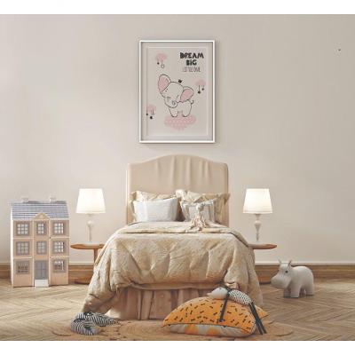 Quadro Infantil Trombinha Aventureira Retangular 20 X 30 Branco
