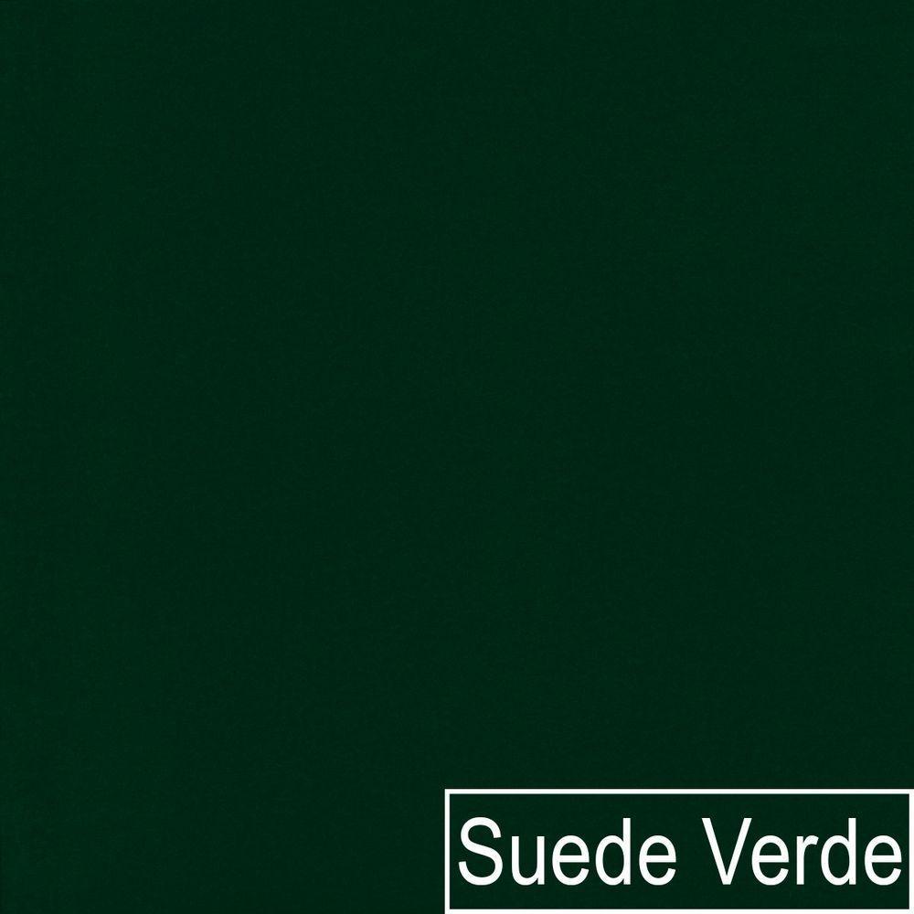 Sofá 2 e 3 Lugares Europa 180cm Conforto e Elegância Suede Verde - 1